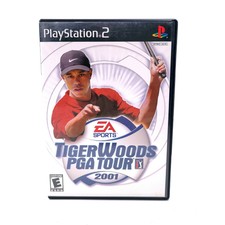 Tiger Woods PGA Tour 2001 (Sony Playstation 2) PS2 Game Complete CIB Tested
