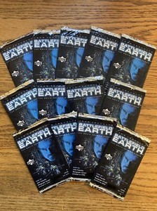 2000 Upper Deck Battlefield Earth Trading Cards 13 Packs John Travolta