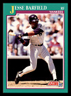1991 Score Jesse Barfield  New York Yankees #148 Mint