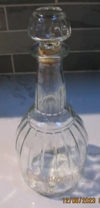 VTG Ezra Brooks Bourbon The Seelbach Hotel Decanter Glass Bottle EMPTY 13" TALL - Picture 1 of 5