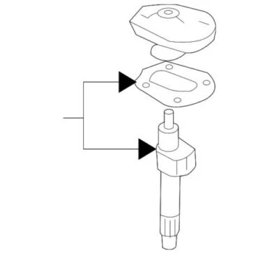 Cubierta de carcasa de engranaje de dirección genuina GM 1984-2007 Chevrolet GMC Hummer 07817484 Foto 1 de 2