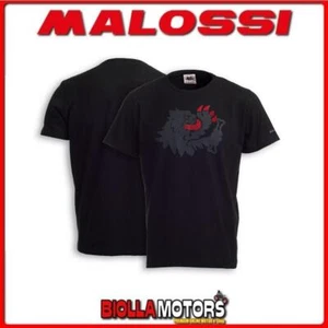 4114651.B7 T - SHIRT MALOSSI GRIFFE LION DI COLORE NERO - TAGLIA XXL - Imagen 1 de 5