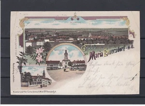 Litographie Gruss aus Maria Enzersdorf gelaufen - Picture 1 of 2