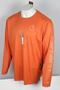 Carhartt Herren Force Sun Shirt Long Defender Lightweight Relaxed Orange 106164 - Bild 1 von 4