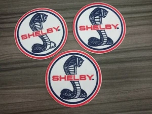 3pcs SHELBY COBRA Car American Iron on Patch or Sew Embroidered on fabric#001 - Picture 1 of 6