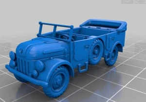 28mm/ 1:56th scale Bolt Action Resin WW2 German Steyr 1500A with top down - Bild 1 von 1