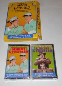 1977 Radio Classics Abbott & Costello 2 Cassette Tape Set Brand New - Bild 1 von 4