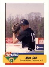 1994 Prince William Cannons Fleer/ProCards #1913 Mike Call