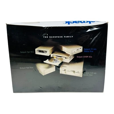 Mochila MICRO SOLUTION 014350 3.5" 1.44MB con unidad de disquete NUEVA/SELLADA DE FÁBRICA  Foto 1 de 4