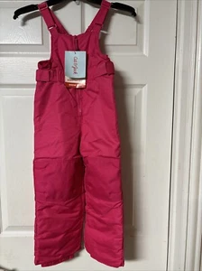 Cat & Jack - Mädchen rosa Schneelatz - verstellbare Taille & Träger - Größe 4T - Bild 1 von 8