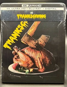 THANKSGIVING US EMBOSSED 4K UHD BLU-RAY STEELBOOK ** NEW & SEALED !! ** - Picture 1 of 19