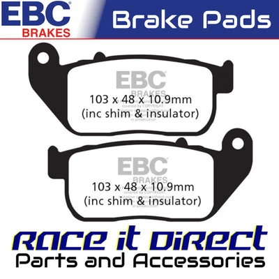 Pastillas de freno delanteras HH EBC Harley Sportster 883 XLH 2004-2009 Foto 1 de 4
