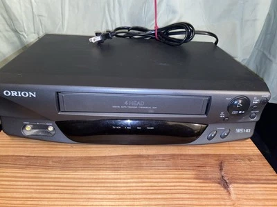 Orion 4 head Vcr Model Vr0421 no remote tested and working - Image 1 of 4
