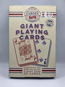 Juegos Clásicos de Jardín - Baraja Completa de Cartas Gigantes - Producto de Gran Bretaña  - Imagen 1 de 3