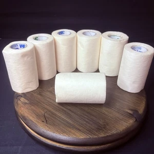 (Pack Of 7 Rolls) 3M Micropore Surgical Paper Tape 3"X10YD - Picture 1 of 6