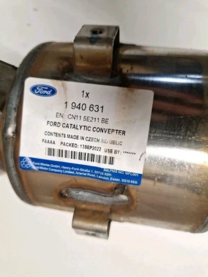 Genuine Ford EcoSport 1.0 EcoBoost 125/140ps Catalytic Converter 2013-22 1940631 - Image 1 of 4