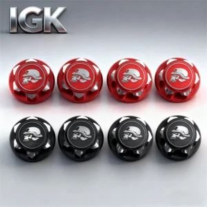 4pc 17mm Metal Hex Wheel Mount Nuts for Traxxas X-Maxx Summit E-Revo Sledge - Picture 1 of 13