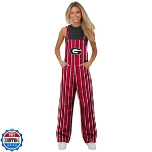 FOCO Georgia Bulldogs NCAA College Logo Sideline Spirit Damen-Latzhose, - Bild 1 von 5