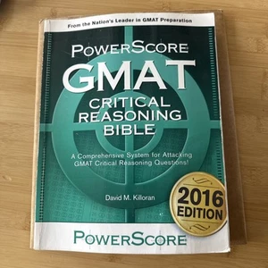 Powerscore GMAT Reading Comprehension Bible by David M. Killoran and Steven... - Picture 1 of 4