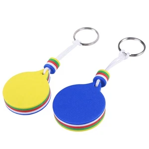 2 Pcs/pack Floating Keychain Pool Party Boat Chains Boating Holder - Foto 1 di 12