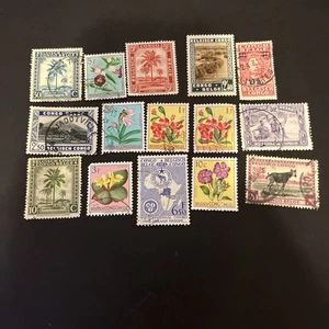 15 Old Belgium Congo M/U Stamps- Lot A-80923 - Picture 1 of 1