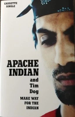 Apache Indian and Tim Dog Make Way For the Indian cassette UK Island 1995 - Image 1 of 3