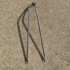 Schwinn 24" Bicycle 3/8" Chrome Truss Rods & Bracket Streamliner Hornet Wasp Etc - Picture 1 of 15