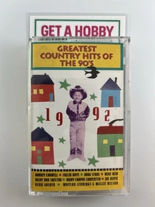 Greatest Country Hits Of 90’s 1992 Columbia 1993 Cassette Tape $5 Flat Ship - Picture 1 of 3