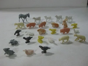 F83 LOTE 26 FIGURAS PLASTICO DURO ANIMALES BELEN-GRANJA-NOVOLINEA,REAMSA,ETC. - Picture 1 of 6