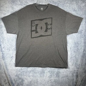 DC Shoes Men's Dark Gray Center Logo Short Sleeve Skateboard T-Shirt Size XXL - Picture 1 of 18