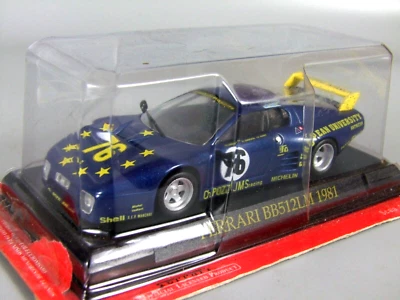 Ferrari BB512LM 1981 Oficial, Librea Universitaria Europea, Azul, 1/43 Foto 1 de 4