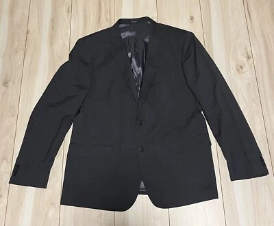 Blazer John Varvatos Abrigo Deportivo de Lana 2 Botones Gris Hecho en Canadá Para Hombres Talla 48R Foto 1 de 4