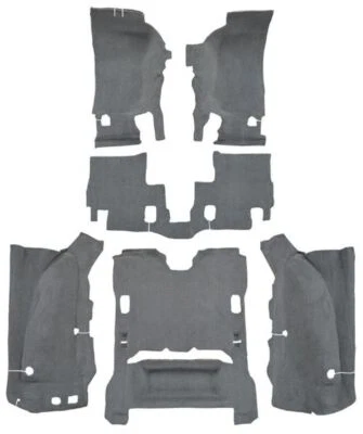 Carpet For 2007-2010 Jeep Wrangler, Complete Kit Foto 1 de 3