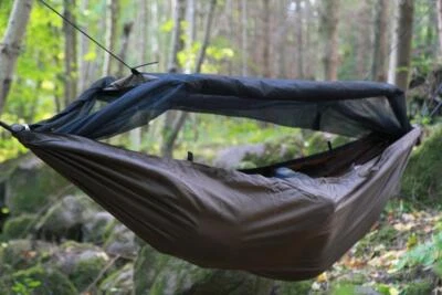 DD Hammocks DD Travel bivi coyote braun - Outdoor Hängematte / 1 Person 270 ...