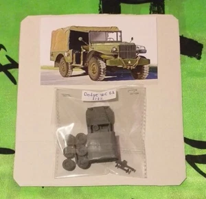 Kit maqueta para montar y pintar - Vehículo militar - Dodge Wc 51 - caja cerrada - Imagen 1 de 4