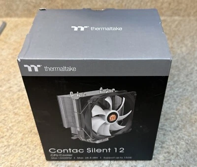 Thermaltake Contac Silent 12 150W INTEL/AMD (AM4 & AM5) 120mm CPU Cooler - Image 1 of 4