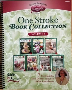 Donna Dewberry In Home Art One Stroke Book Collection Volume 5  - 7 Titles - Imagen 1 de 10
