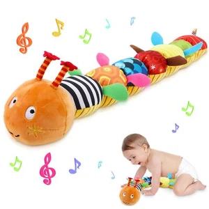 Baby Musikspielzeug Kinderspielzeug Ab 6 Monate Plüschtier Raupenspielzeug DE - Bild 1 von 19