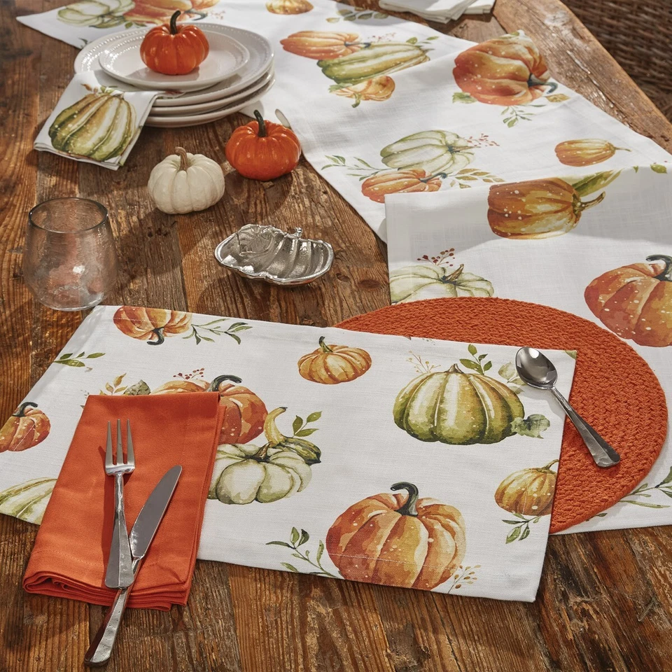 Park Designs  Retro Pumpkin Placemats ~~ Set of 2 ~~ Fall Must-Have - Image 1 of 1