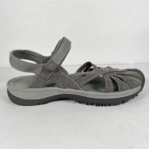 Sandalias Keen Rose para mujer talla 9 grises con correa para el tobillo al aire libre con tiras zapatos informales - Imagen 1 de 10