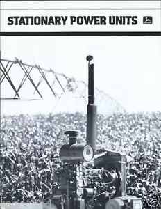 Equipment Brochure - John Deere - Stationary Power Units Engine c1982 (E2380) - Picture 1 of 1