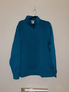 Nike Dri-FIT Player 1/2 Zip Pullover Golf Top Sweater DH0986-367 Men's Size XL - Picture 1 of 7