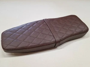 Sitzbank für Simson Schwalbe KR51 /1 /2 Spatz Star Habicht SR4 flach tuning brau - Bild 1 von 6