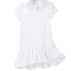 Harper Canyon Cover up white swimwear Hooded Girl Kids very sz 5 NEW NWT N24 - Picture 1 of 3