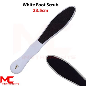 White foot scrub Foot Rasp File Callus Remover Hard Dead Rough Skin Foot Rasp - Picture 1 of 4