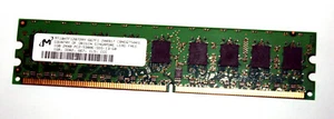 1GB DDR2 RAM 240-Pin 2Rx8 PC2-5300E ECC-Memory 'Micron MT18HTF12872AY-667F1' - Picture 1 of 2
