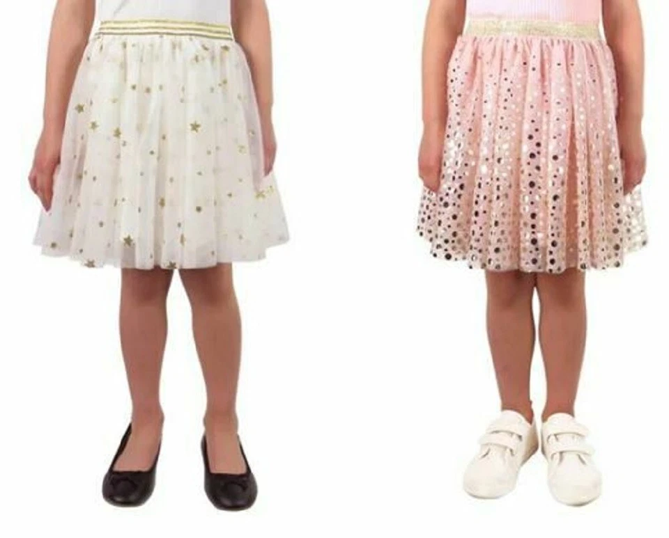 Zunie Girls 2 Pack Tulle Tutu Skirt Various Colors  - Image 1 of 1