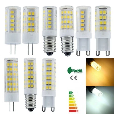 1PCS Ranpo G4 G9 E14 220V 5W 8W 12W Ceramics LED Corn Bulb Crystal Light Lamp - Image 1 of 4