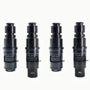 WD45 WD105 WD170 WD210 Monocular Zoom Glass Industry Microscope C-Mount Lens - Picture 1 of 16