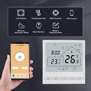 Advanced WiFi Programmable Thermostat Optimal Control for Underfloor Heating